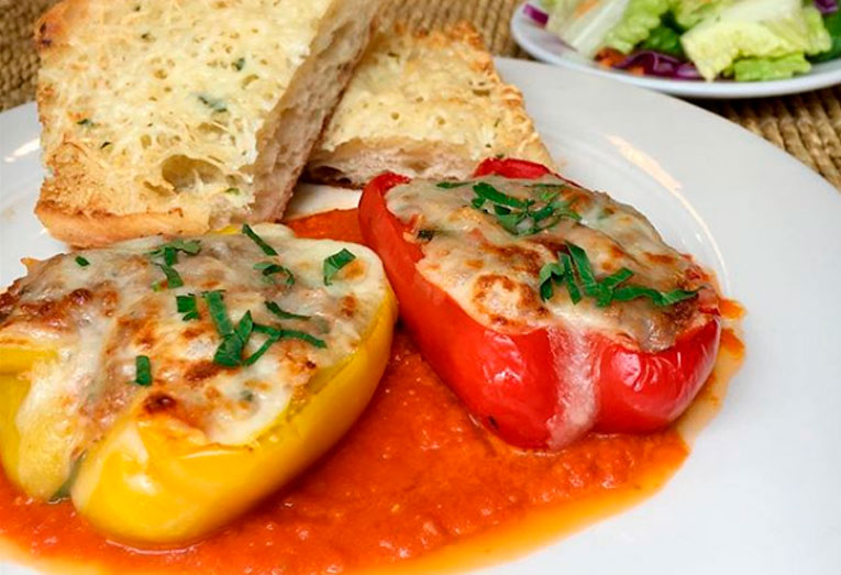 Mom's Stuffed Bell Peppers