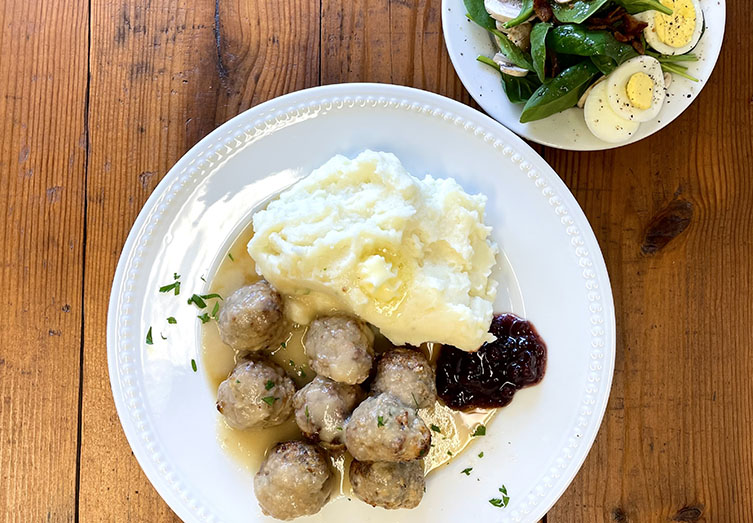 Swedish Meatballs Dinner