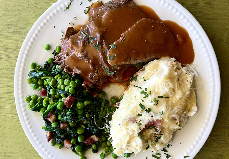 Italian Pot Roast Dinner