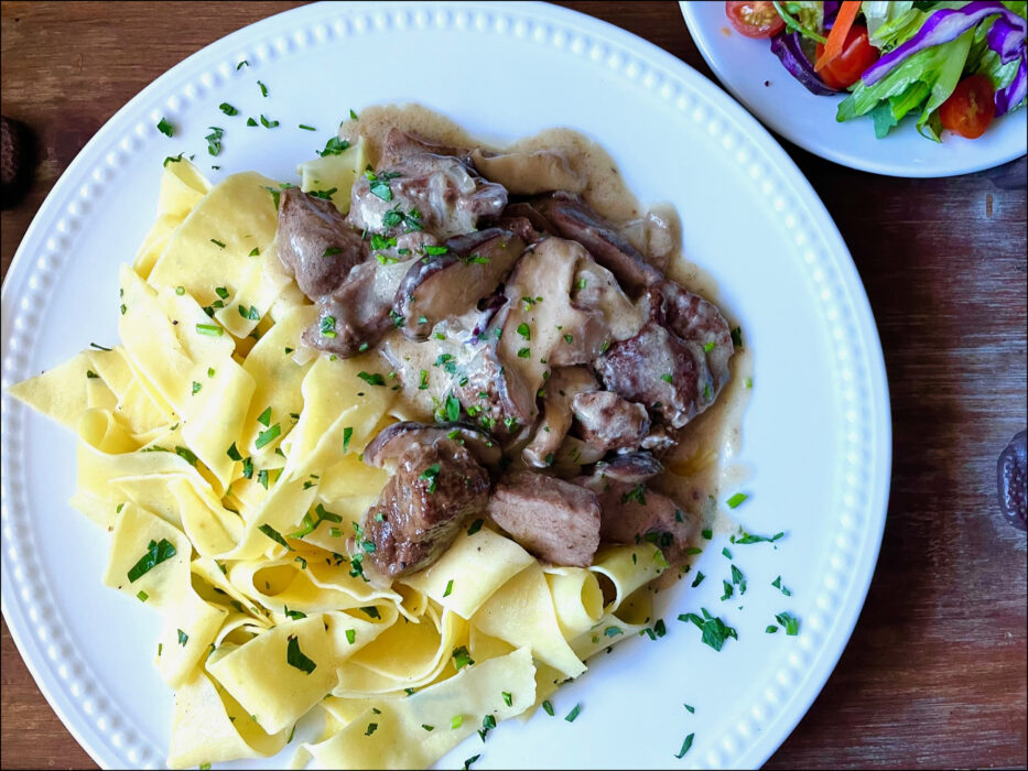 Beef Stroganoff Dinner